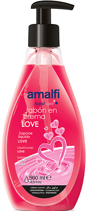 Крем-мыло для рук "Love" - Amalfi Cream Soap Hand — фото N1