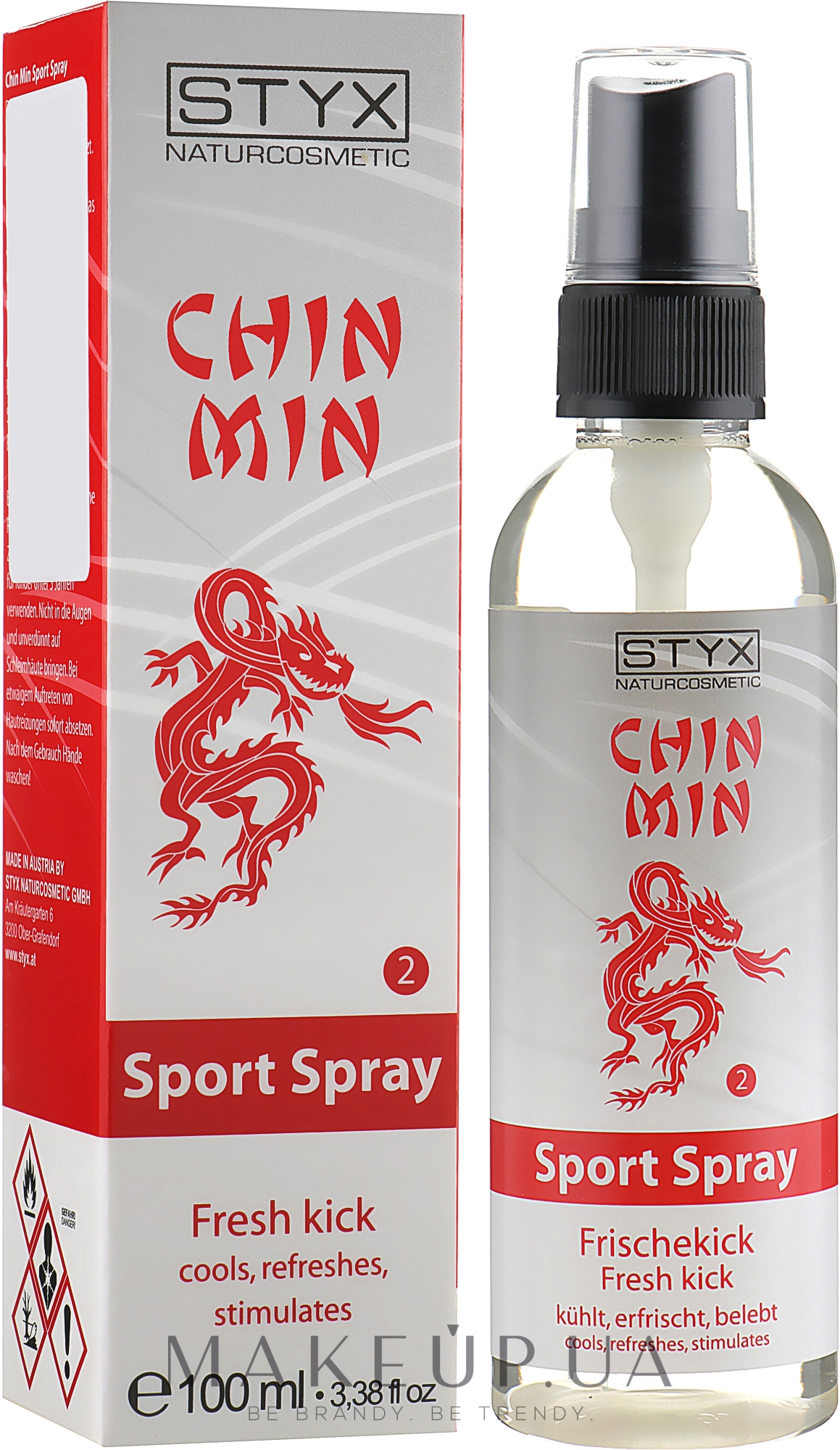 Спорт-спрей - Styx Naturcosmetic Chin Min Sport Spray — фото 100ml