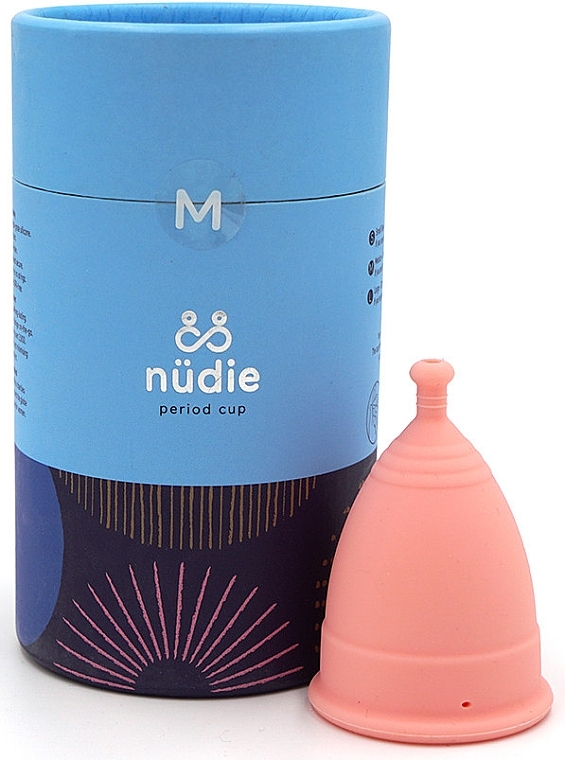 Менструальная чаша, средняя, 24 мл - &Sisters Nudie Period Cup Medium — фото N1