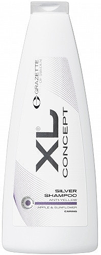 Шампунь для светлых и седых волос - Grazette XL Concept Silver Shampoo — фото N1