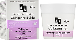 Дневной укрепляющий крем против морщин для лица 45+ - AA Dermo Technology Collagen Net Builder Tightening Anti-Wrinkle Day Cream — фото N2
