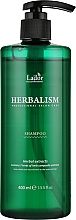 Шампунь успокаивающий с травяными экстрактами - La'dor Herbalism Shampoo — фото N3