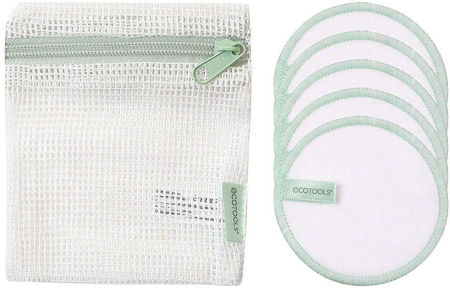 Многоразовые ультрамягкие ватные диски - EcoTools Reusable Ultra Soft Cotton Pads — фото N1
