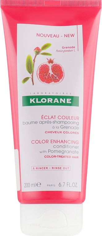 Кондиціонер для волосся "Гранат" - Klorane Color Enhancing Conditioner With Pomegranate — фото N1