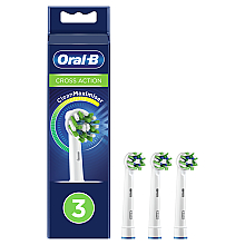 Парфумерія, косметика Змінна насадка для електричної зубної щітки, 3 шт. - Oral-B Cross Action Clean Maximiser