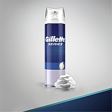 Пена для бритья "Питающая и Тонизирующая" - Gillette Series Conditioning Shave Foam For Men — фото N7