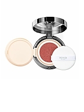 Духи, Парфюмерия, косметика Жидкие румяна-кушон на водной основе - Kiko Milano Liquid Blush Cushion System