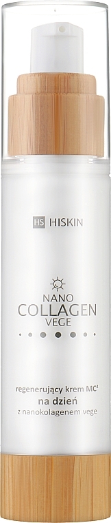 Ультразволожувальний денний крем з рослинним наноколагеном - HiSkin Nanocollagen Vege — фото N1