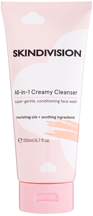 Засіб для щоденного вмивання - SkinDivision All-in-1 Creamy Cleanser — фото N1