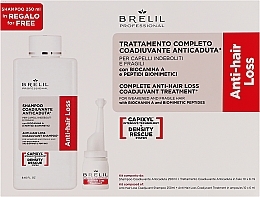 Парфумерія, косметика Набір - Brelil Anti-Hair Loss (shm/250ml + h/lot/6mlx10)