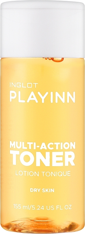 Багатофункціональний тонік для сухої шкіри - Inglot Playinn Multi-Action Toner Dry Skin — фото N1