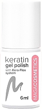 Гибридный гель-лак для ногтей - Maga Cosmetics Kera-Flex System Keratin Gel Polish — фото N1