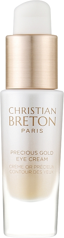 Крем для контуру очей з екстрактом трюфеля та колоїдним золотом - Christian Breton Eye Priority Precious Gold Eye Cream — фото N1