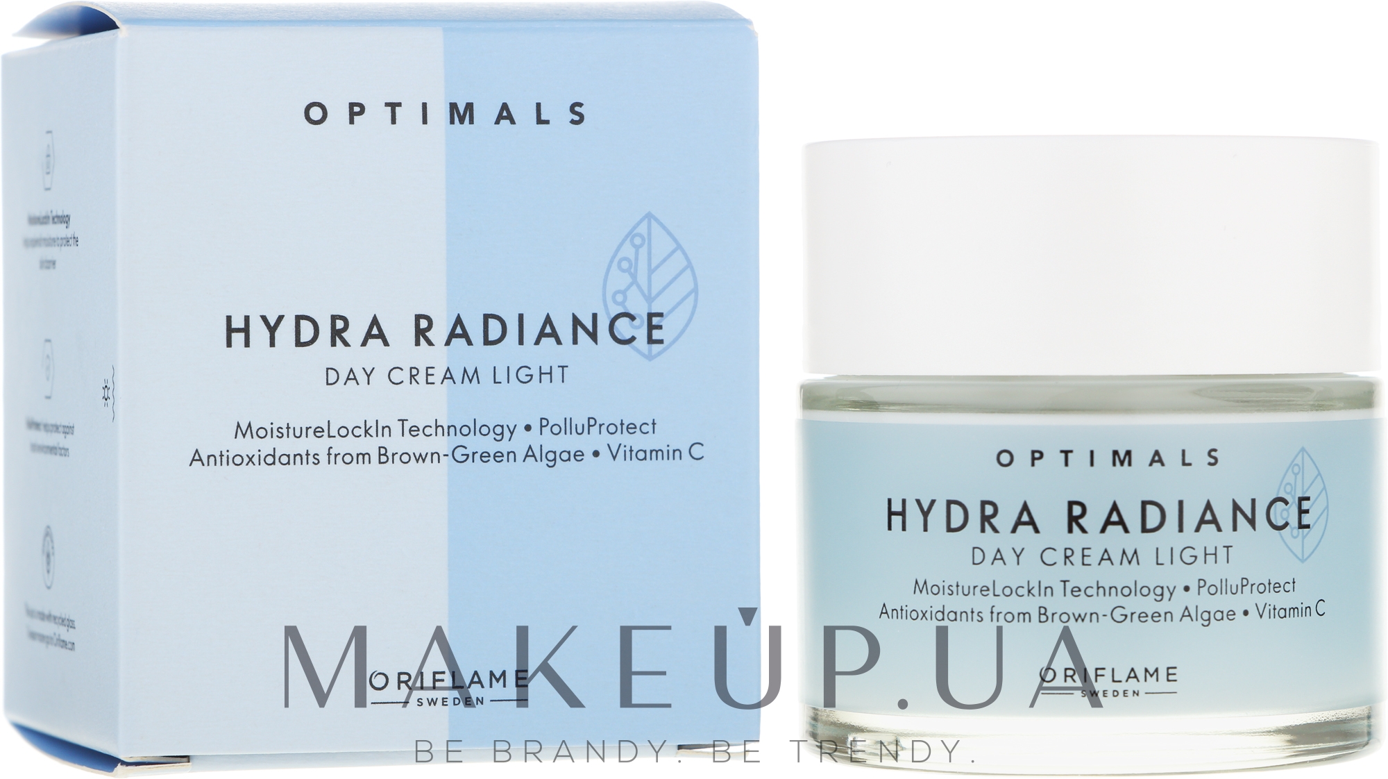 Увлажняющий дневной крем для сухой кожи - Oriflame Optimals Hydra Radiance — фото 50ml