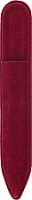 Пилочка кришталева у чохлі зі шкіри,  99-1352, 135 мм., жовто-помаранчева - SPL — фото N2