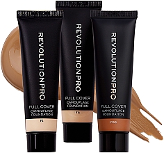 Парфумерія, косметика Тональний крем - Revolution Pro Full Cover Camouflage Foundation