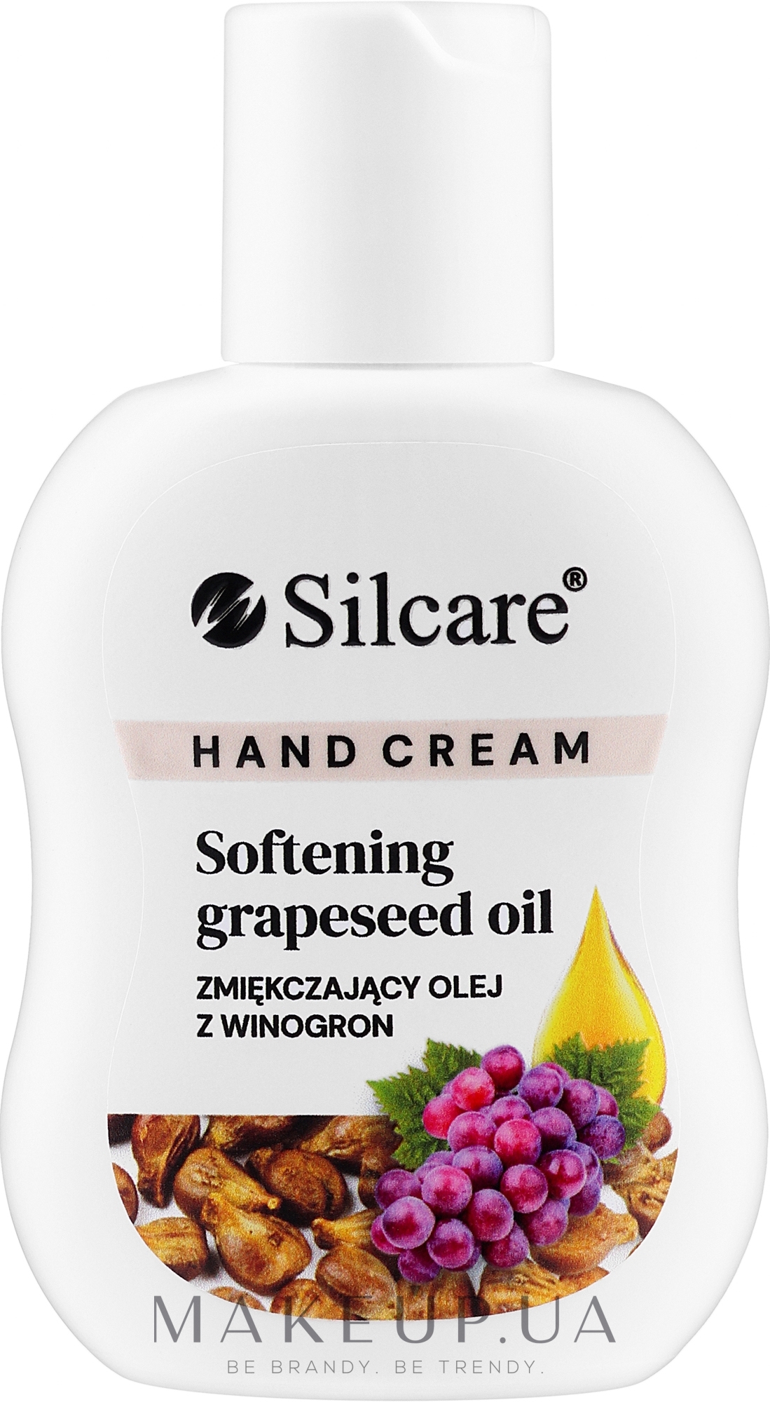 Смягчающий крем для рук с маслом виноградных косточек - Silcare Softening Grapeseed Oil Hand Cream — фото 100ml