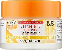 Духи, Парфюмерия, косметика Дневной крем для лица с витамином С - Victoria Beauty С Age Pro SPF 20