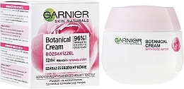 Ботаник-крем для лица для сухой и чувствительной кожи с розовой водой - Garnier Skin Naturals Botanic Cream Dry To Sensitive Skin — фото N1