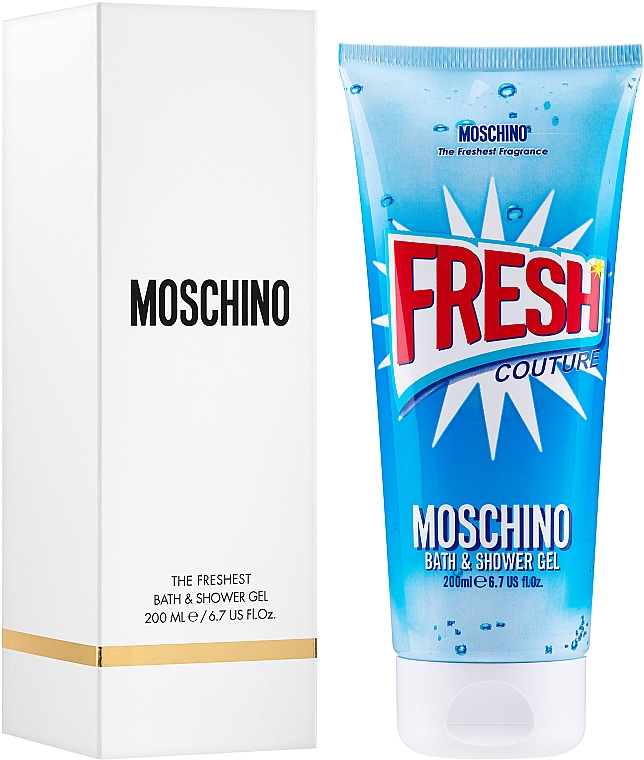 Moschino Fresh Couture - Гель для душу та ванни — фото N2