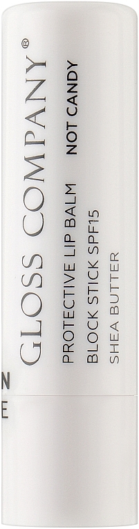 Бальзам для губ - Gloss Company Not Candy Protective Lip Balm SPF 15 — фото N1