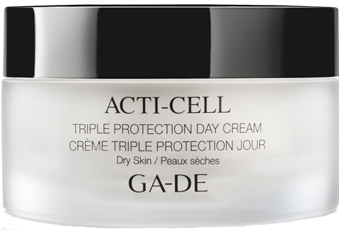 Дений крем з потрійним захистом для сухої шкіри - Ga-De Acti-Cell Triple Protection Day Cream Dry Skin