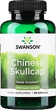 Харчова добавка "Китайська шоломниця", 400 мг - Swanson Full Spectrum Chinese Skullcap — фото N1