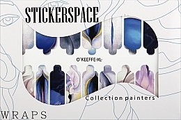 Духи, Парфюмерия, косметика Дизайнерские наклейки для ногтей "O`Keeffe Xl" - StickersSpace