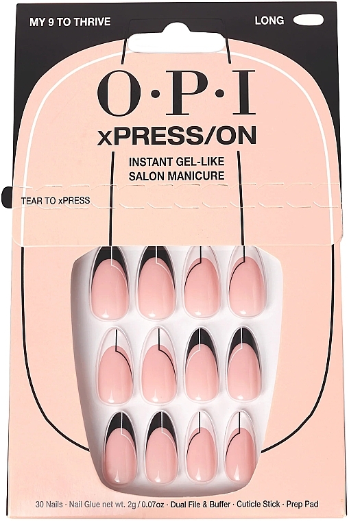Набор накладных ногтей - OPI Xpress/On My 9 To Thrive — фото N1