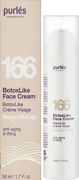 Ботоксоподобный крем для лица - Purles Beauty LiftoLogy 166 BotoxLike Face Cream — фото N2