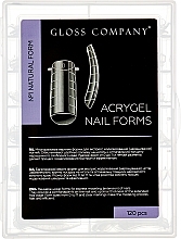 Верхние формы для наращивания ногтей, Natural Form - Gloss Company — фото N1