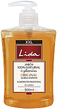Рідке мило для рук - Lida 100% Natural Glicerina Hand Soap — фото N1