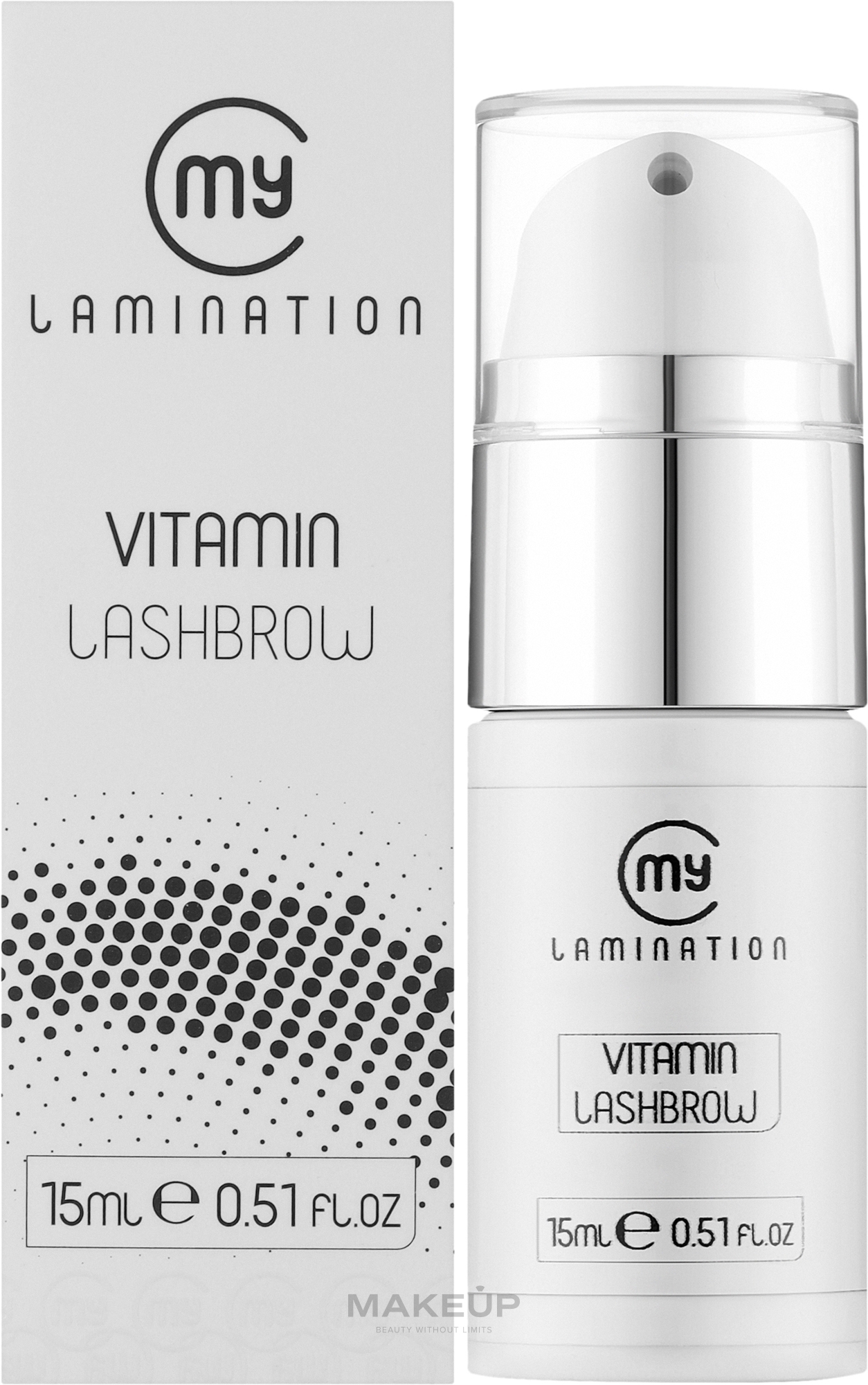 Витаминный ботокс для ресниц - My Lamination Vitamin Lash Botox — фото 15ml