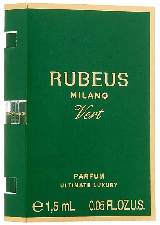 Rubeus Milano Vert - Парфуми (пробник) — фото N1