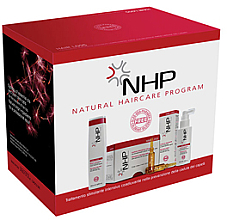 Парфумерія, косметика Набір - NHP Hair Loss Natural Hair Care Program (shmp/250ml + spray/lotion/100ml + lotion/10x7ml) *