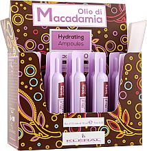 Ампулы для увлажнения волос - Kleral System Olio Di Macadamia Hydrating Ampoules — фото N2