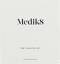 Набор - Medik8 The CSA Kit Eye (serum/7 ml + cr/15 ml + serum/7 ml + cleanser/30 ml) — фото N2