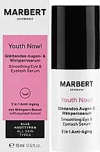 Разглаживающая сыворотка для глаз и ресниц - Marbert Youth Now! Smoothing Eye & Eyelash Serum — фото N1