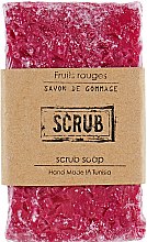 Духи, Парфюмерия, косметика УЦЕНКА Мыло-скраб "Красные фрукты" - Eva Beauty Scrub*