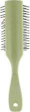 Прямоугольная массажная щетка, салатовая, FC-016 - Dini — фото N2