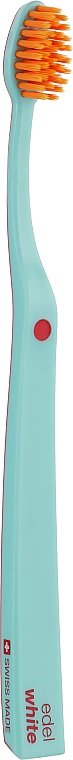 Мягкая зубная щетка-флос с щетиной Konex HD, красно-мятная - Edel+White Soft Flosserbrush