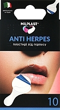 Парфумерія, косметика Пластир від герпесу  - Milplast Anti Herpes