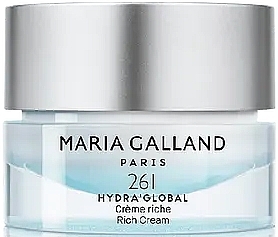 Насичений зволожувальний крем для обличчя - Maria Galland Paris 261 Hydra Global Rich Cream — фото N1