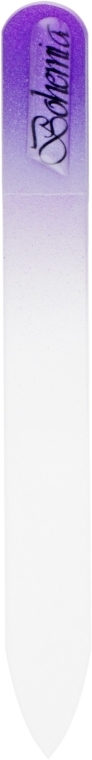 Пилочка хрустальная для ногтей 08-1052, 105 мм, фиолетовая - SPL — фото N1