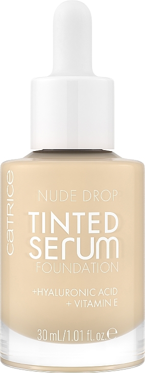Тональная основа - Catrice Nude Drop Tinted Serum Foundation