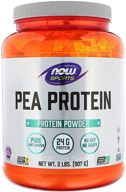 Гороховый протеин, без вкуса - Now Foods Sports Pea Protein Unflavored — фото N1
