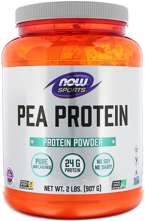 Гороховий протеїн, без смаку - Now Foods Sports Pea Protein Unflavored — фото N1