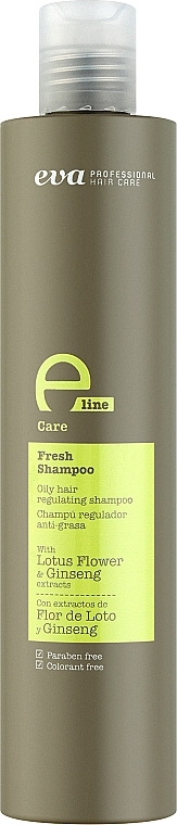 Шампунь освежающий для жирных волос - Eva Professional E-line Fresh Shampoo