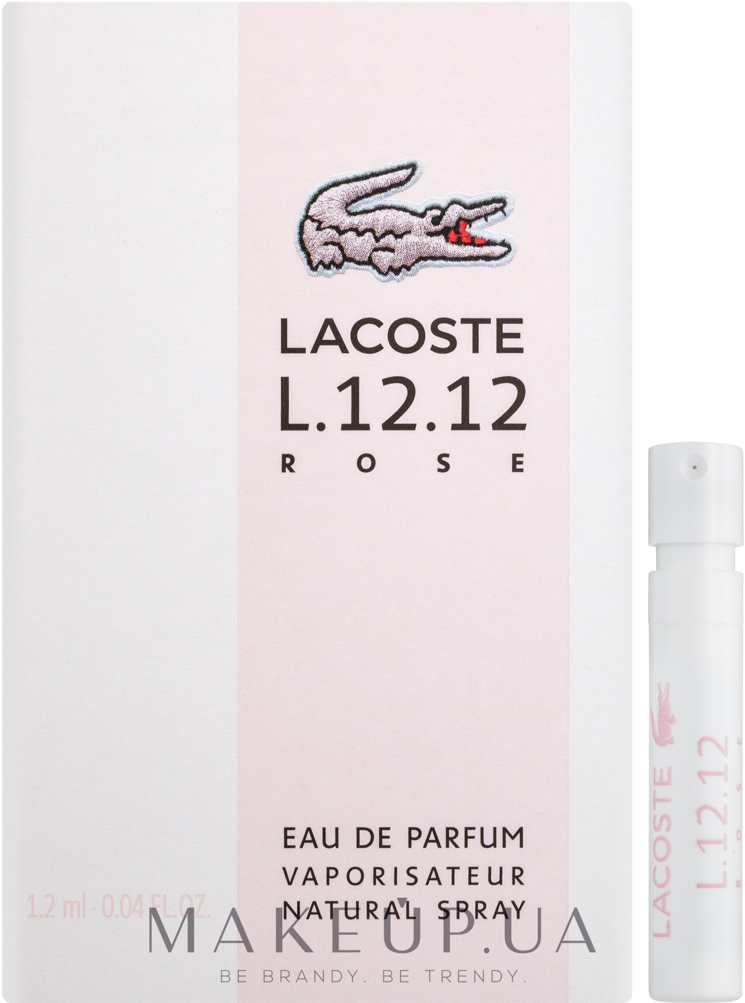 Lacoste Eau de Lacoste L.12.12 Rose - Парфюмированная вода (пробник) — фото 1.2ml