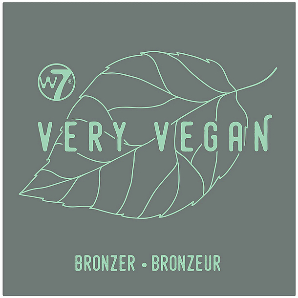 Бронзер для лица - W7 Very Vegan Matte Bronzer — фото N2
